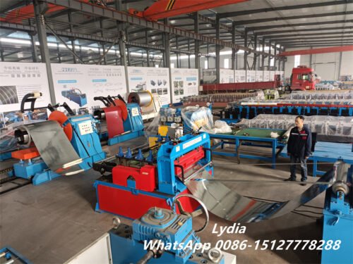 Combination Slitting & Cut To Length Lines Cut To Length Line Manufacturer Automation Steel Coil Slitting Line