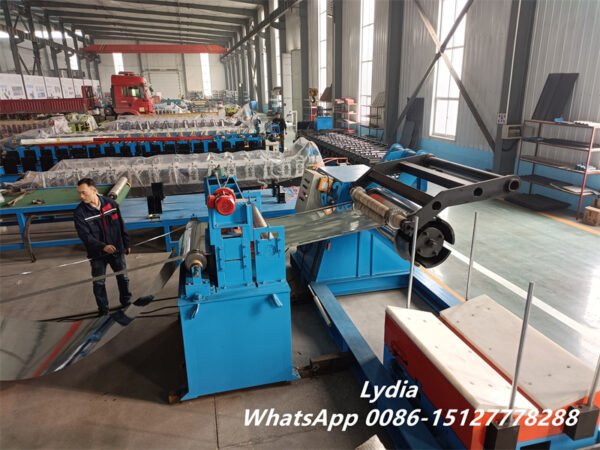 Combination Slitting & Cut To Length Lines Cut To Length Line Manufacturer Automation Steel Coil Slitting Line