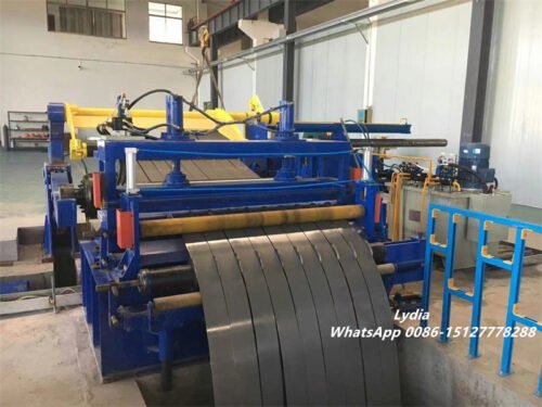 20m/min Fully Automatic Coil Sheet Slitting Line (0.25-1.6) x450mm Precision Longitudinal Shearing And Metal Steel Coil Roll Slitting Machine