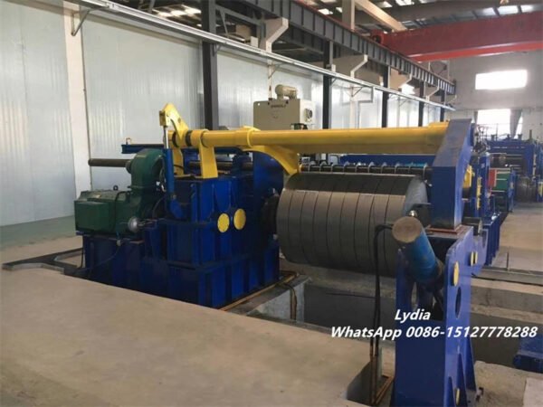 20m/min Fully Automatic Coil Sheet Slitting Line (0.25-1.6) x450mm Precision Longitudinal Shearing And Metal Steel Coil Roll Slitting Machine