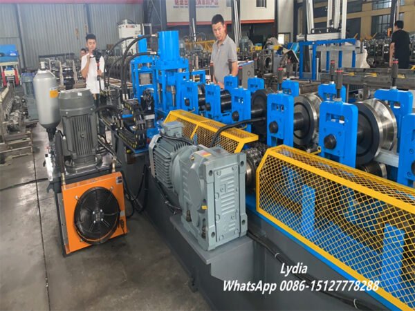 Fast Speed 20m/Min-Solar Strut Channel Roll Forming Machine Automatic Solar Panel Framing Machine
