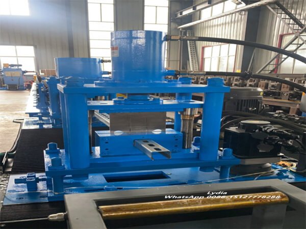 Fast Speed 20m/Min-Solar Strut Channel Roll Forming Machine Automatic Solar Panel Framing Machine