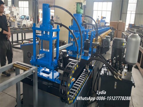 Fast Speed 20m/Min-Solar Strut Channel Roll Forming Machine Automatic Solar Panel Framing Machine
