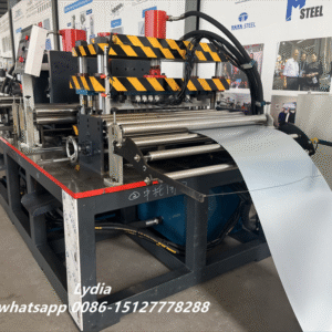 Industrial-Grade Steel Sheet Roll Forming Machine Steel Roll Former Shelve Back Panel Shelf Roll Forming Machine for High-Capacity Storage Rack Production