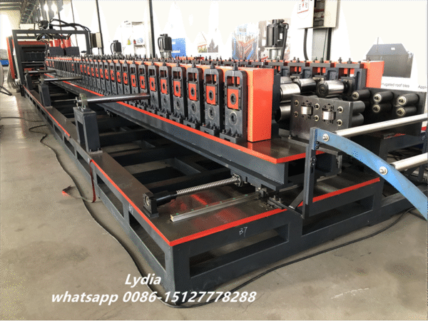 Industrial-Grade Steel Sheet Roll Forming Machine Steel Roll Former Shelve Back Panel Shelf Roll Forming Machine for High-Capacity Storage Rack Production