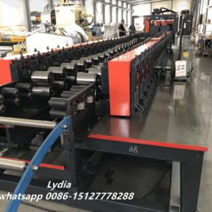 Industrial-Grade Steel Sheet Roll Forming Machine Steel Roll Former Shelve Back Panel Shelf Roll Forming Machine for High-Capacity Storage Rack Production