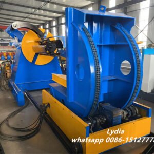 15 Ton Capacity Heavy-Duty Repositioning Hydraulic Coil Upender for Coils and Irregular Loads Industrial