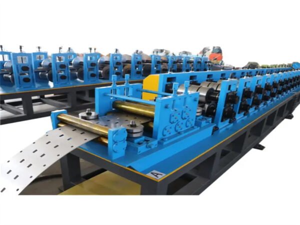 Warehouse Storage Shelf System Steel Upright Rack Making Machine Shelf Rack Roll Forming Machine Pillar Rack Making Machine
