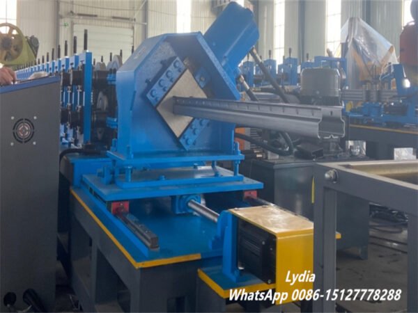 Warehouse Storage Shelf System Steel Upright Rack Making Machine Shelf Rack Roll Forming Machine Pillar Rack Making Machine