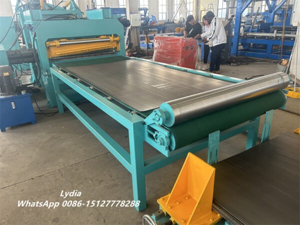 Automatic Steel Coil Cut To Length Machine ZTRFM-3X1300 MM Hydraulic Cut To Length Line
