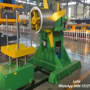 High Speed Heavy Duty Double Head Hydraulic Decoiler Machine (Max.16T)  for High Speed Coil Feeding