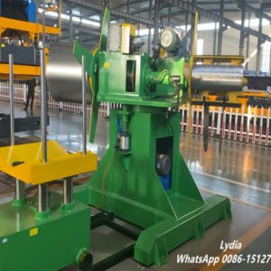 High Speed Heavy Duty Double Head Hydraulic Decoiler Machine (Max.16T)  for High Speed Coil Feeding