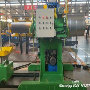 High Speed Heavy Duty Double Head Hydraulic Decoiler Machine (Max.16T)  for High Speed Coil Feeding