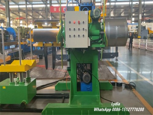 High Speed Heavy Duty Double Head Hydraulic Decoiler Machine (Max.16T)  for High Speed Coil Feeding