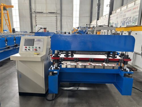 Fully Automatic IBR Roof Machine Trapezoidal Metal Roll Former IBR Roofing Sheet Roll Forming Machine China Supplier