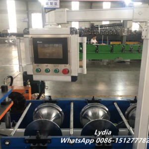 Galvalume PPGI Roofing System Ridge Capping Roll Forming Machine with 0.3-0.8mm Thickness Metal Steel