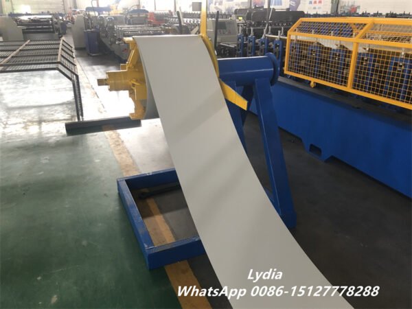 Galvalume PPGI Roofing System Ridge Capping Roll Forming Machine with 0.3-0.8mm Thickness Metal Steel