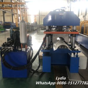 Galvalume PPGI Roofing System Ridge Capping Roll Forming Machine with 0.3-0.8mm Thickness Metal Steel