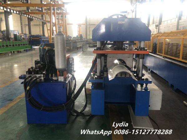 Galvalume PPGI Roofing System Ridge Capping Roll Forming Machine with 0.3-0.8mm Thickness Metal Steel
