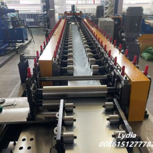 Automatic Multi-Size Supermarket Shelf Panel Roll Forming Machine Adjustable Shelf Back Panel Production Line
