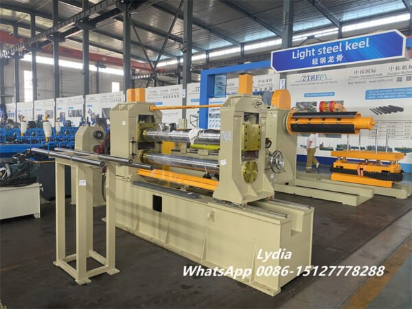 Metal Slitting Lines1350S Simple Slitting Line System High-Precision Metal Coil Slitting Machine for Steel & Aluminum Coil Sheet Metal Equipment