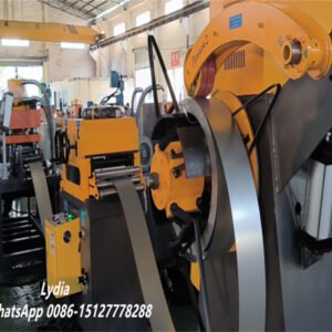 Supermarket Shelving Upright Roll Forming Machine02 Germany Supermarket Shelving Upright Roll Forming Machine Rack Upright Forming Equipment Cold Roll Forming Line for Shelving Uprights