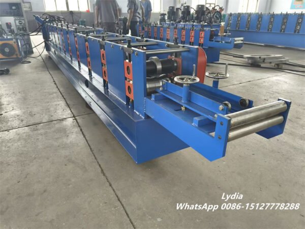U Channel 1.5mm to 2.5mm  Sliding Guide Rail Roll Forming Machine for Shutter Door Guide Rail Machine