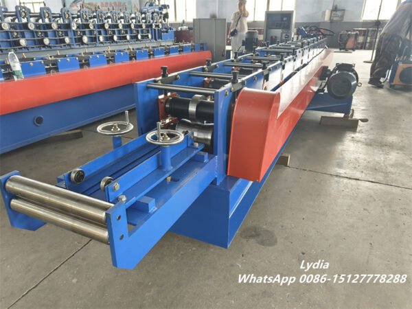 U Channel 1.5mm to 2.5mm  Sliding Guide Rail Roll Forming Machine for Shutter Door Guide Rail Machine
