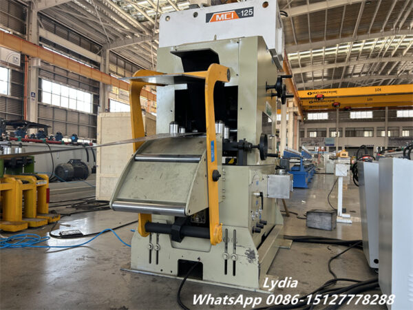 Germany Supermarket Shelving Upright Roll Forming Machine Rack Upright Forming Machine for Shelving Uprights