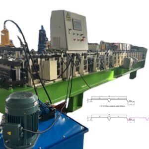 Auto Adjustable Creative Wall Panel Roll Forming Machine Galvanized Fascia & Wall Cladding Roll Forming Machine