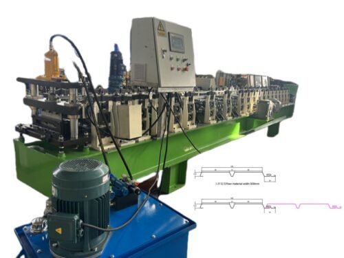 Auto Adjustable Creative Wall Panel Roll Forming Machine Galvanized Fascia & Wall Cladding Roll Forming Machine