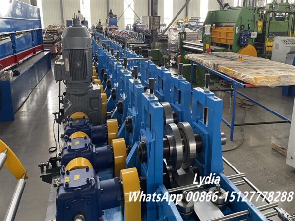 Unistrut P1000T Slotted Metal Framing Channel & C Strut Channel Roll Forming Machine