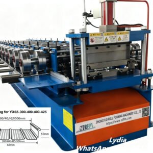 065-400-425 Standing Seam Roofing Machine Automatic Metal Roof Roll Forming Line
