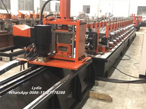Zhongtuo Sigma Post Roll Forming Machine for C Post in a Highway Guardrail System C & Guardrail Beam Maker