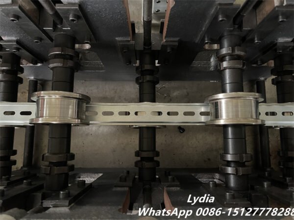 High-Speed DIN Rail Channel Making Machine for Electrical Equipment Automatic DIN Rail Channel Production Line