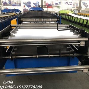 0.3–0.8 mm / 0.8–1.5 mm Antigua Popular High Quality Automatic 1025 Corrugated and Glazed Step Tile Double Layer Metal Roofing Roll Forming Machine