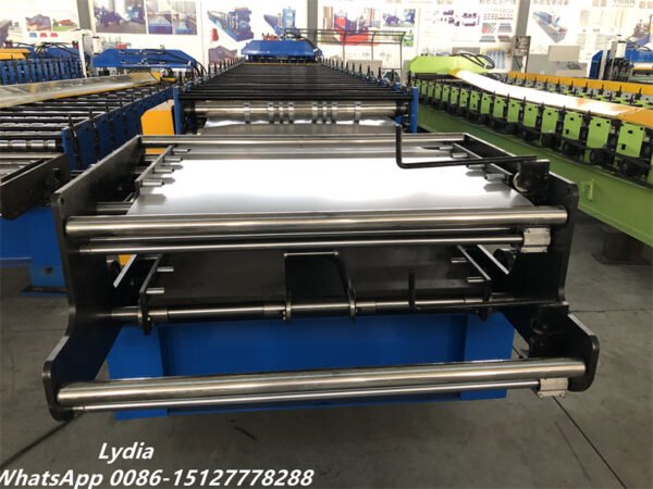 0.3–0.8 mm / 0.8–1.5 mm Antigua Popular High Quality Automatic 1025 Corrugated and Glazed Step Tile Double Layer Metal Roofing Roll Forming Machine