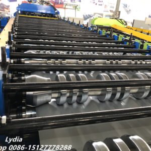 0.3–0.8 mm / 0.8–1.5 mm Antigua Popular High Quality Automatic 1025 Corrugated and Glazed Step Tile Double Layer Metal Roofing Roll Forming Machine