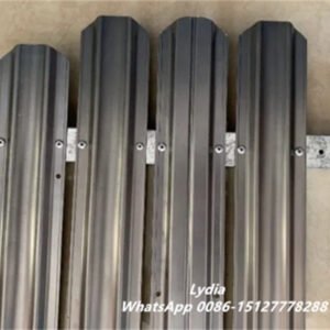 Full Automatic Metal Dura Fence & Palisade Panel Roll Forming Machine CE ISO Certified Steel Fence Making Machine from China