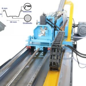 Metal Hat Channel Roll Forming Machine Professional Manufacturer Two-In-One Hat Purlin Roll Forming Machine