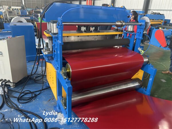 ZTRFM Heavy-Duty Recoiler for Narrow Width & Light Gauge Coil Rewinding Metal Slitting Line with Cut-to-Length Machine