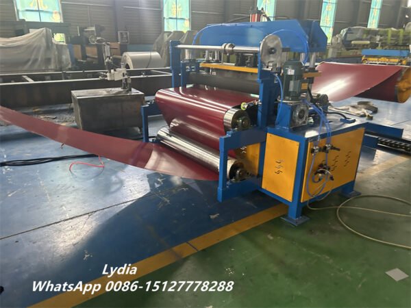 ZTRFM Heavy-Duty Recoiler for Narrow Width & Light Gauge Coil Rewinding Metal Slitting Line with Cut-to-Length Machine