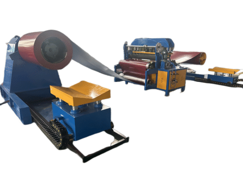 ZTRFM Heavy-Duty Recoiler for Narrow Width & Light Gauge Coil Rewinding Metal Slitting Line with Cut-to-Length Machine