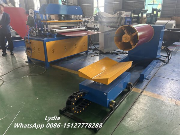 ZTRFM Heavy-Duty Recoiler for Narrow Width & Light Gauge Coil Rewinding Metal Slitting Line with Cut-to-Length Machine