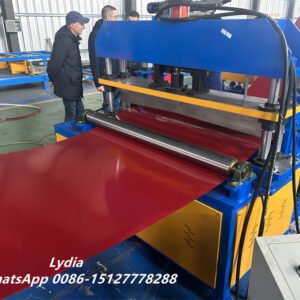 ZTRFM Heavy-Duty Recoiler for Narrow Width & Light Gauge Coil Rewinding Metal Slitting Line with Cut-to-Length Machine