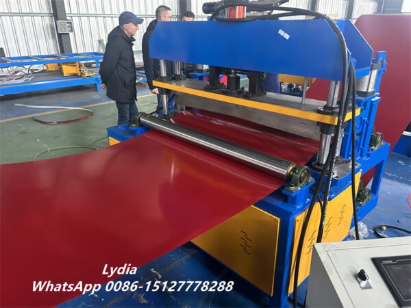 ZTRFM Heavy-Duty Recoiler for Narrow Width & Light Gauge Coil Rewinding Metal Slitting Line with Cut-to-Length Machine