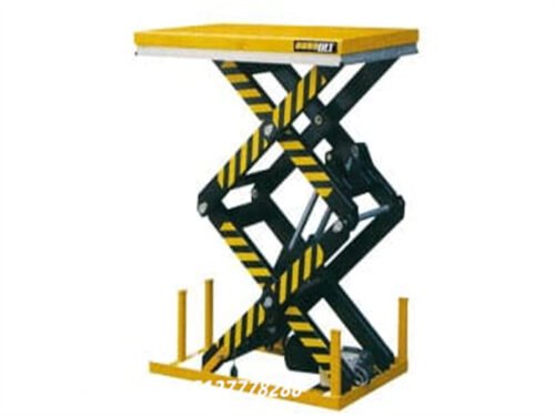 Triple Hydraulic Scissor Lift Table 4m High Lift Industrial Platform for Heavy Duty Machine