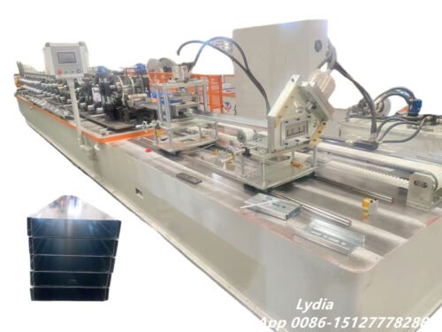 High-Speed Universal Stud Roll Forming Machine CNC Adjustable Metal Stud & Track Production Line