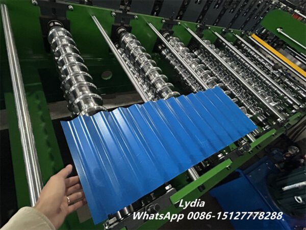 ZT16-940 Corrugated Roof Panel Roll Forming Machine Metal Roofing Sheet Maker
