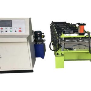 Full Automatic Metal Roof Panel Ridge Cap Roll Forming Machine Ridge Cap Roll Former for Durable Roof Systems